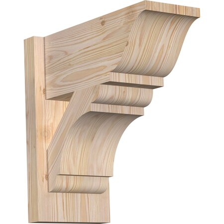Ekena Millwork Olympic Traditional Smooth Outlooker, Douglas Fir, 7 1/2"W x 16"D x 16"H OUT08X16X16OLY01SDF